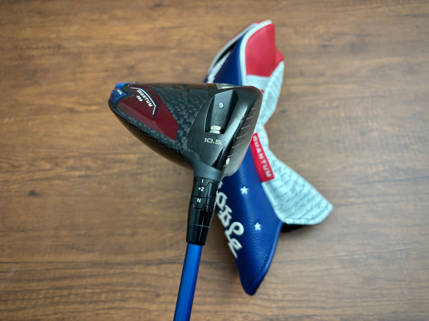 Callaway Quantum USA 250 Triple Diamond Limited Edition Driver 10.5* + headcover / Fujikura Ventus Velocore Stiff