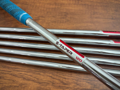 Cobra King Tour MIM Iron Set 5-PW / KBS $-Taper 120 Stiff