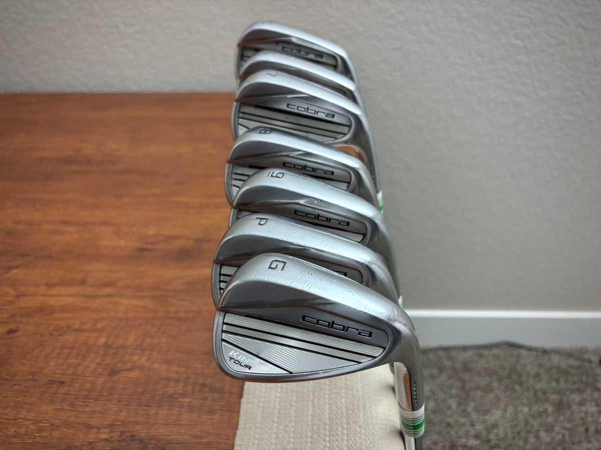 Cobra King Tour '23 Iron Set 5-GW / KBS $-Taper 120 Stiff