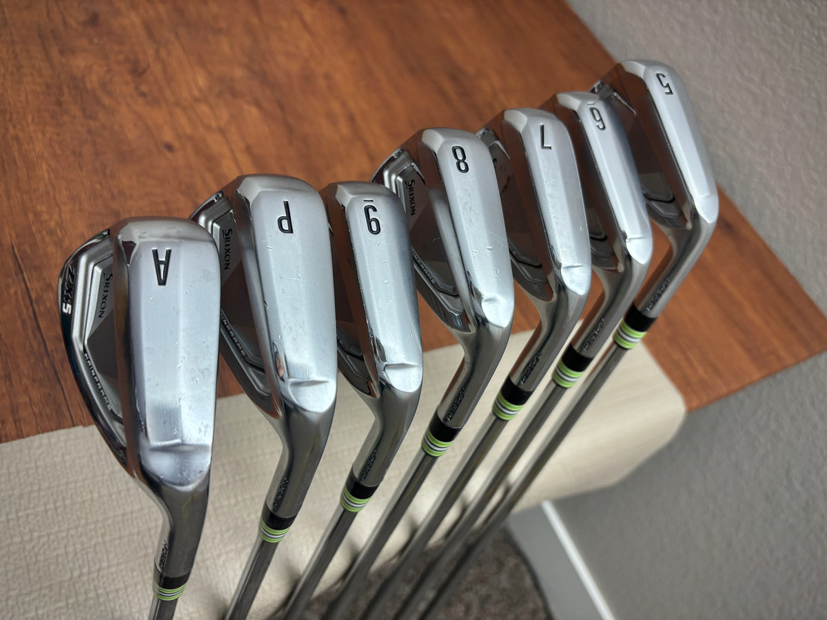 (+1.5") Srizon ZXi5 Iron Set 5-AW / Project X LZ 6.0 Stiff