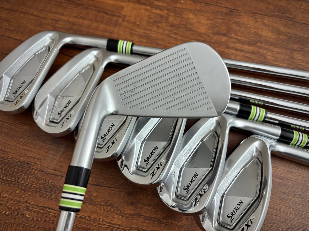 (+1.5") Srizon ZXi5 Iron Set 5-AW / Project X LZ 6.0 Stiff