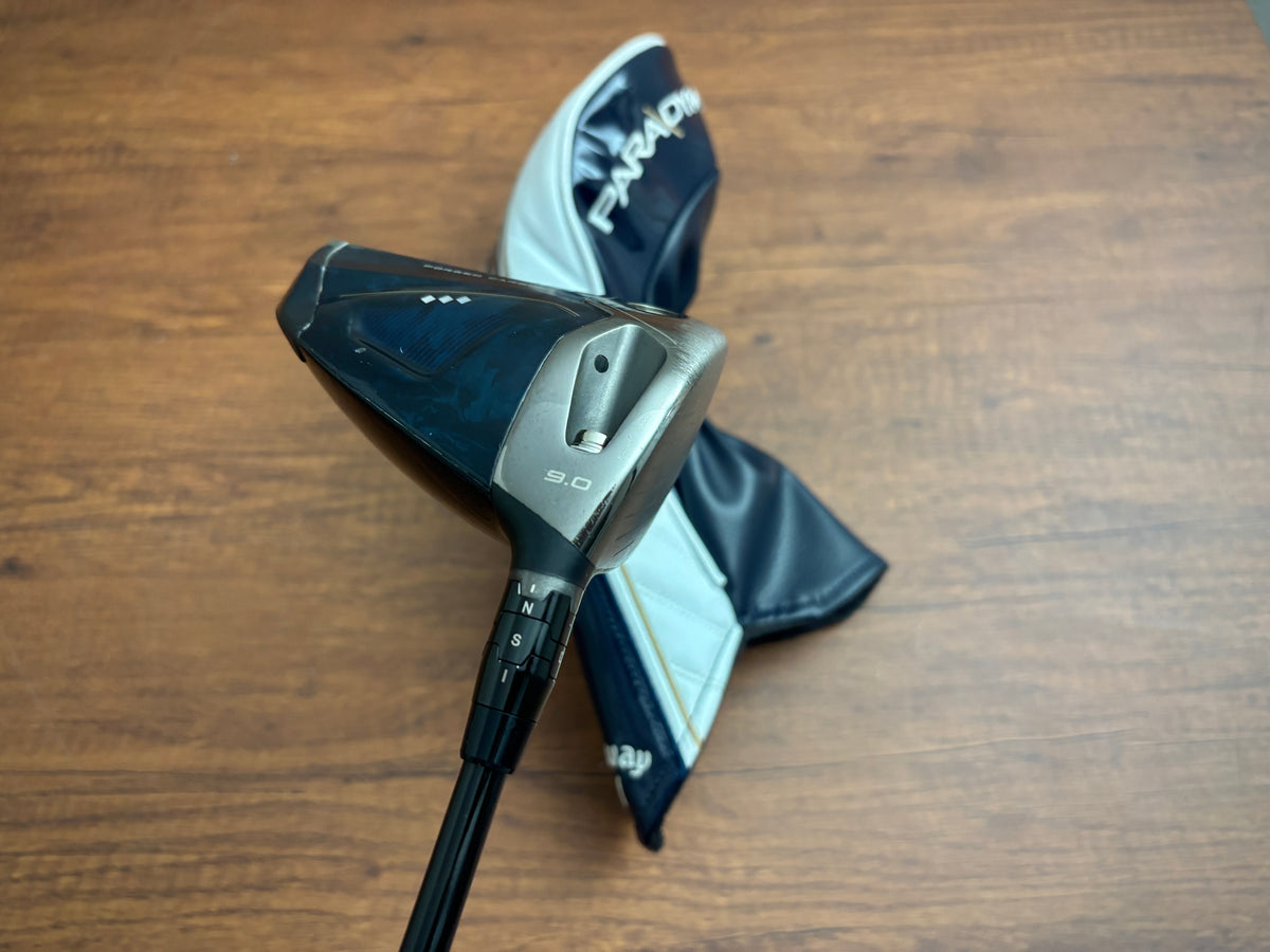 Callaway Paradym Triple Diamond Driver 9* + headcover / Stiff