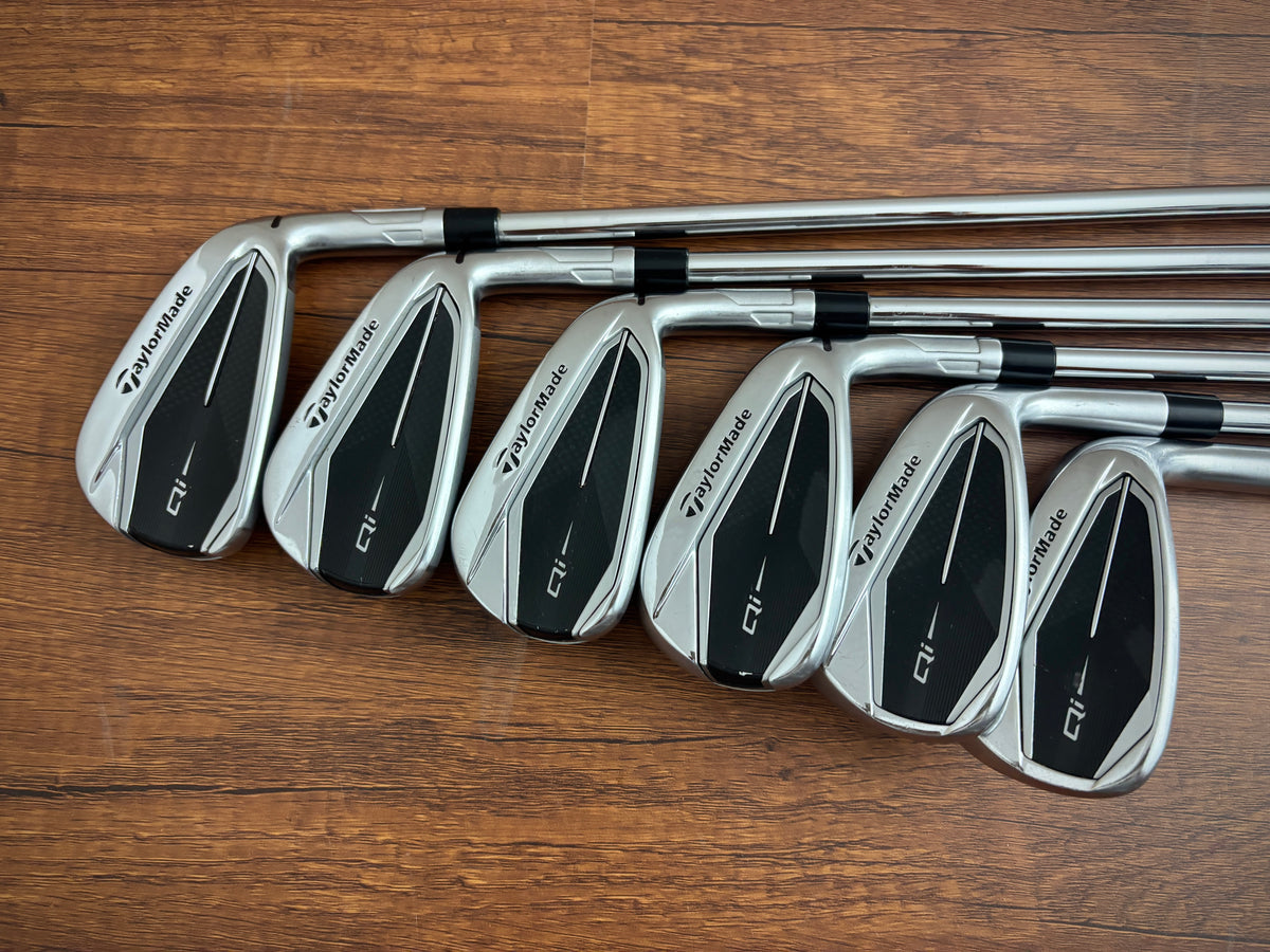 Taylormade Qi Iron Set 5-PW / KBS Max MT Regular Flex