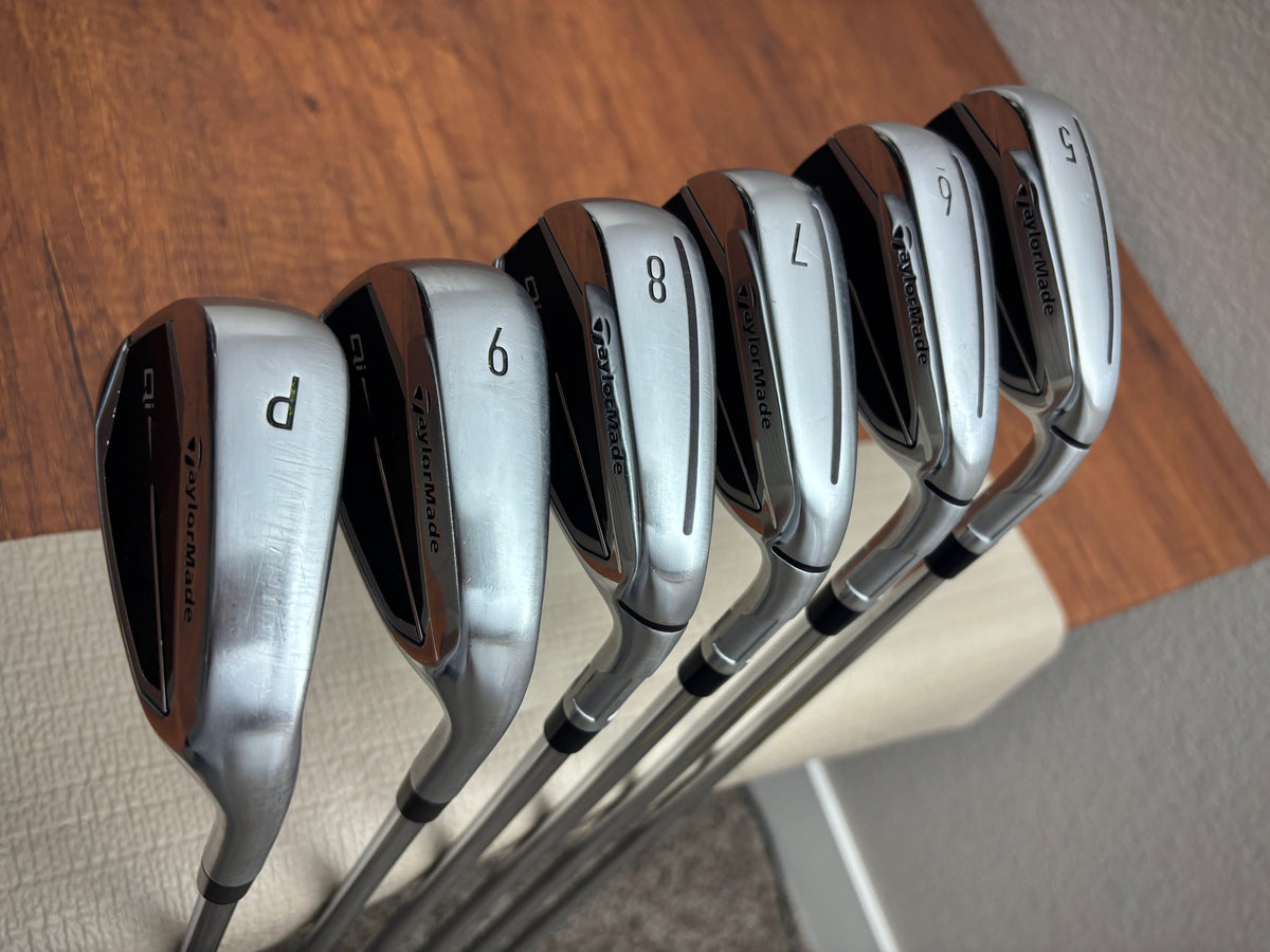 Taylormade Qi Iron Set 5-PW / KBS Max MT Regular Flex