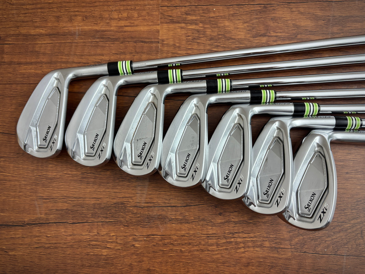 (+1.5") Srizon ZXi5 Iron Set 5-AW / Project X LZ 6.0 Stiff