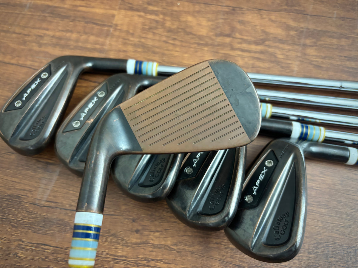 Callaway Apex Ai300 Limited Brushed Copper Iron Set 5-PW / Dynamic Gold S300 Stiff