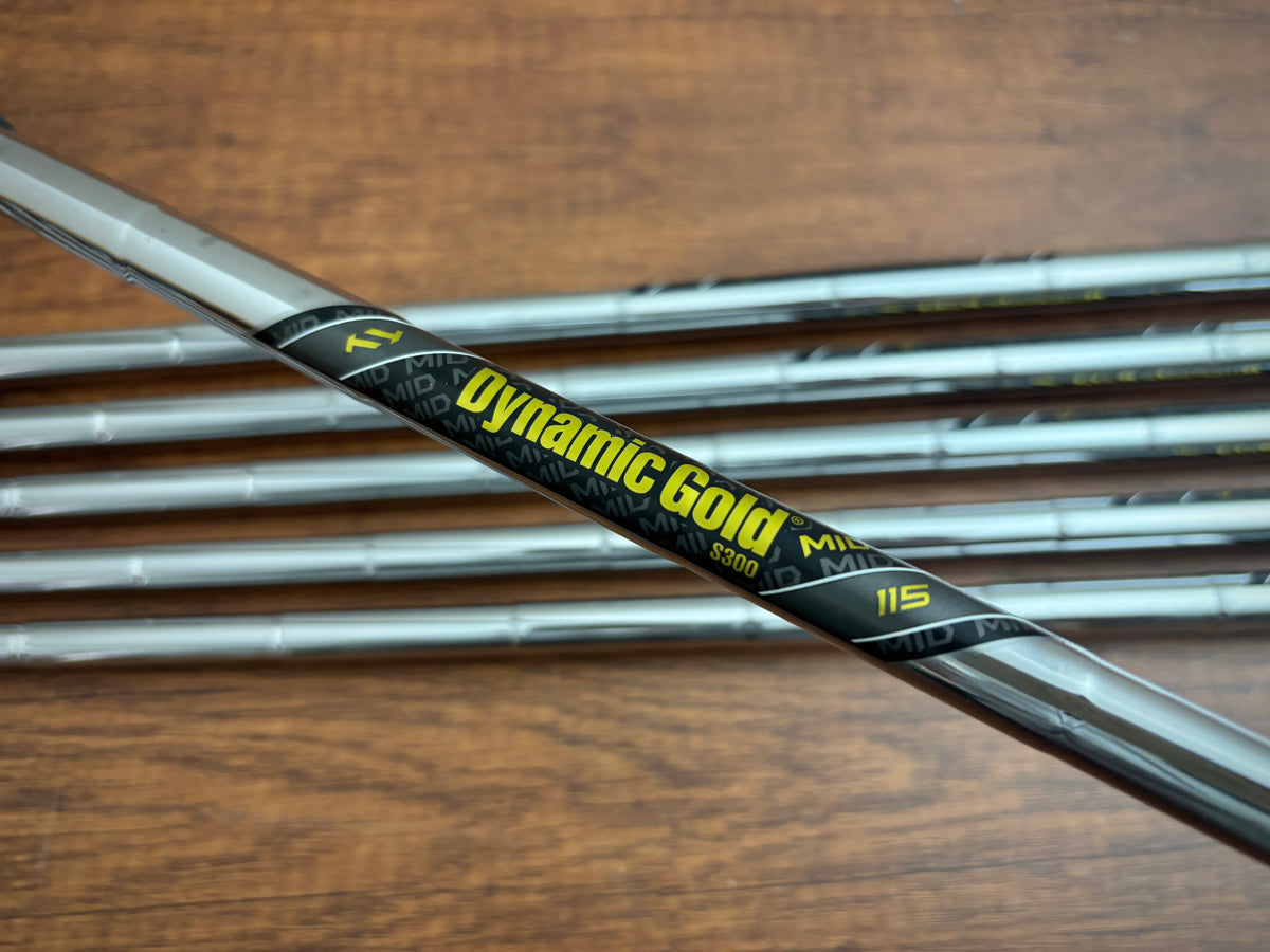 Callaway Apex Ai300 Limited Brushed Copper Iron Set 5-PW / Dynamic Gold S300 Stiff