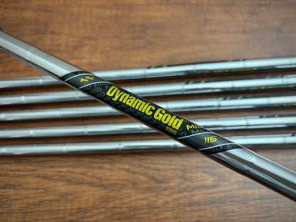 Callaway Apex Ai300 Limited Brushed Copper Iron Set 5-PW / Dynamic Gold S300 Stiff
