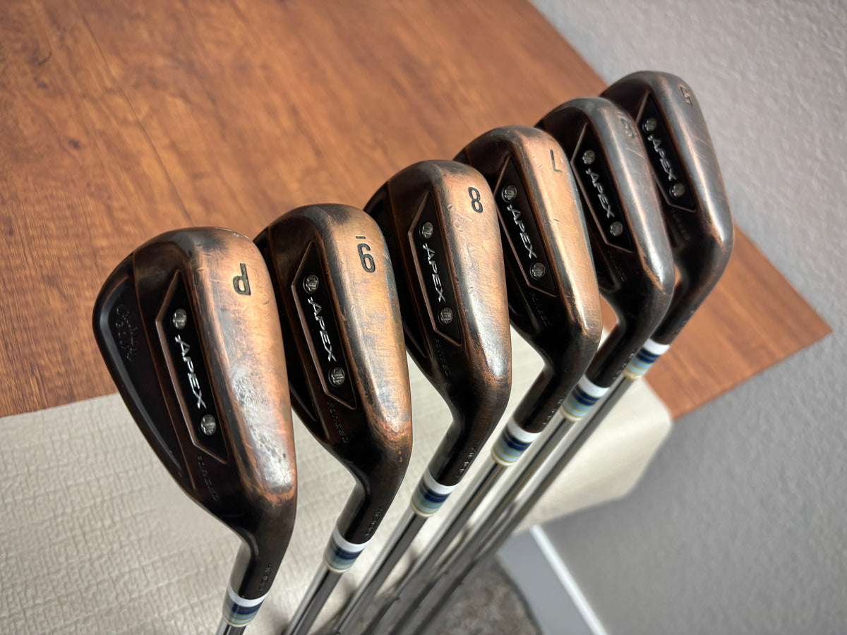 Callaway Apex Ai300 Limited Brushed Copper Iron Set 5-PW / Dynamic Gold S300 Stiff