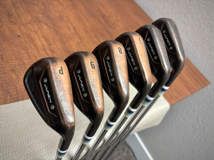 Callaway Apex Ai300 Limited Brushed Copper Iron Set 5-PW / Dynamic Gold S300 Stiff