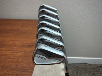 Callaway X Forged '25 Iron Set 4-PW / KBS Tour 120 Stiff