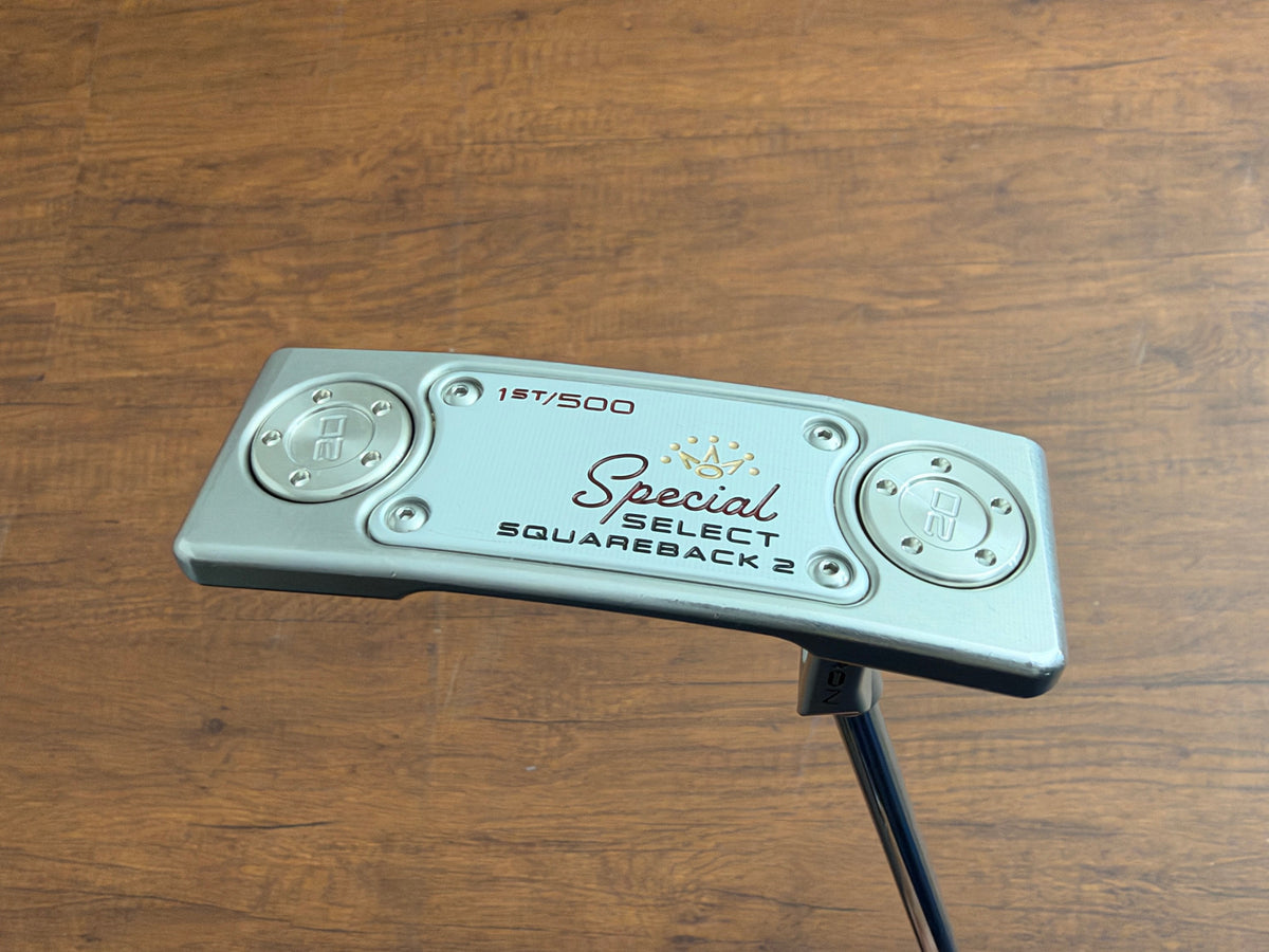 Titleist Scotty Cameron 1/500 Special Select Squareback 2 Putter 34"