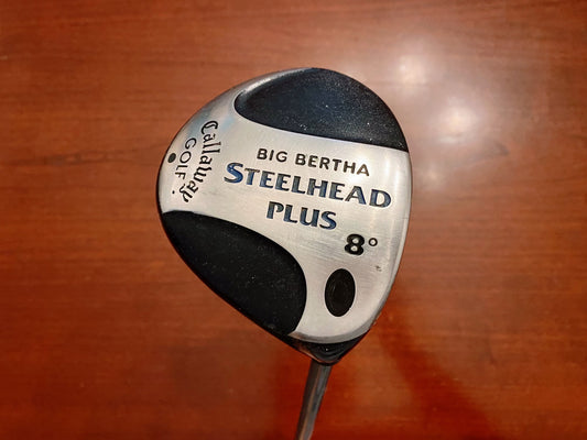 Callaway Big Bertha Steelhead Driver 8* / Strong Flex